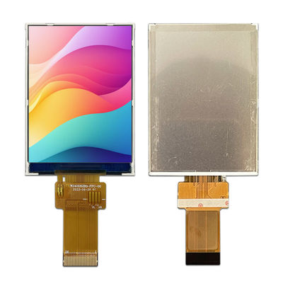 2.4 इंच 240 * 320 एलसीडी डिस्प्ले स्क्रीन 350nits 26 पिन MCU इंटरफेस के साथ