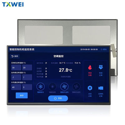 TXW185001B0 18.5 इंच लैंडस्केप आईपीएस टीएफटी एलसीडी पैनल 1920*1080 240mA बैकलाइट करंट के साथ एलवीडीएस इंटरफ़ेस