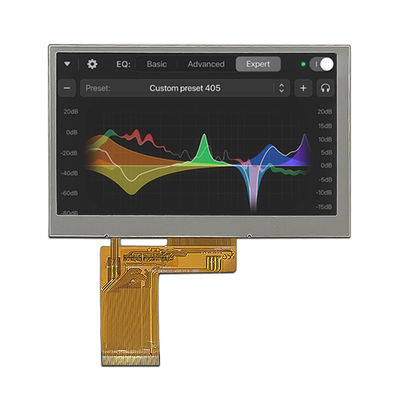 उच्च चमक 4.3 tft ips 480*272 pcap डिस्प्ले मॉड्यूल 4.3 इंच tft एलसीडी डिस्प्ले स्क्रीन
